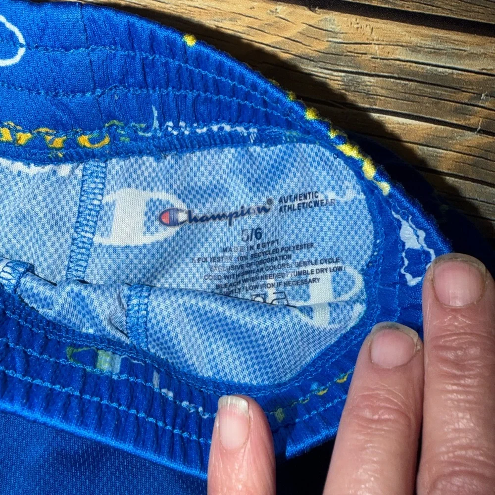 Champion‎ Kids Vibrant Blue Logo Shorts